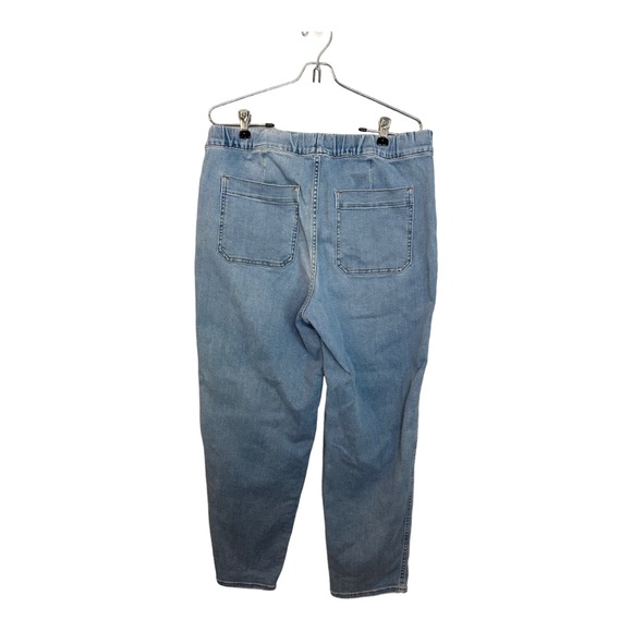Madewell Pull On Relaxed Jeans In Bellview Wash M - Picture 7 of 9